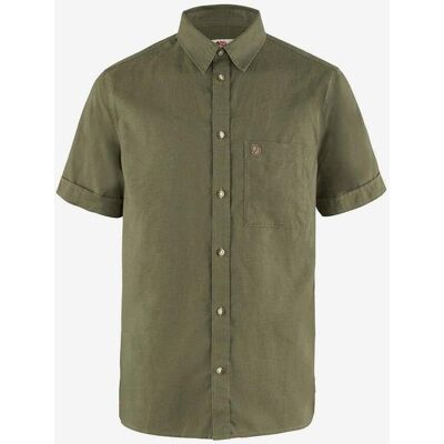 Camisa Fjällräven Övik Travel manga corta verde musgo - XXL Camisa Fjällräven Övik Travel manga corta verde musgo - XXL