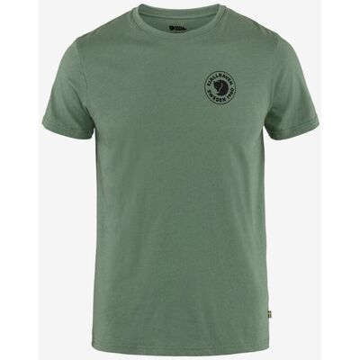 Camiseta Fjällräven 1960 Logo manga corta verde gris - XXL Camiseta Fjällräven 1960 Logo manga corta verde gris - XXL