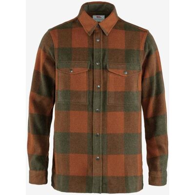 Camisa Fjällräven Canada manga larga naranja verde - S Camisa Fjällräven Canada manga larga naranja verde - S