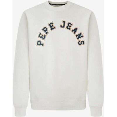 Sudadera Pepe Jeans Westend blanco azul marino - XXL Sudadera Pepe Jeans Westend blanco azul marino - XXL