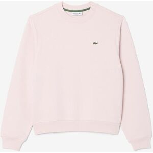 Sudadera Lacoste Relaxed Fit Fleece Crew rosa claro mujer - 40 Sudadera Lacoste Relaxed Fit Fleece Crew rosa claro mujer - 40