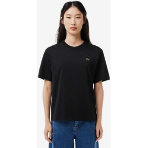 Camiseta Lacoste Relaxed Fit Logo manga corta negro mujer - 40 Camiseta Lacoste Relaxed Fit Logo manga corta negro mujer - 40