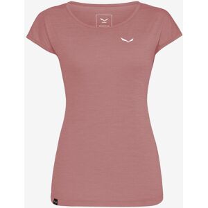 Camiseta Salewa Puez Melange Dry manga corta rosa claro mujer - 40 Camiseta Salewa Puez Melange Dry manga corta rosa claro mujer - 40