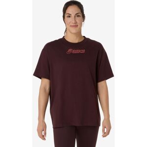 Camiseta ASICS Logo Basic manga corta granate mujer - L Camiseta ASICS Logo Basic manga corta granate mujer - L