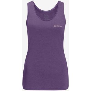 Camiseta de mujer Jack Wolfskin Crosstrail lila para exteriores Camiseta de mujer Jack Wolfskin Crosstrail lila para exteriores