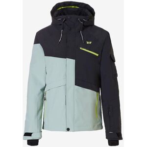 Chaqueta con capucha Rehall TASHA-R negro gris mujer - S Chaqueta con capucha Rehall TASHA-R negro gris mujer - S