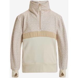 Roxy Sweeping Peak Half Zip Beige - Sudadera Roxy Sweeping Peak Half Zip Beige - Sudadera