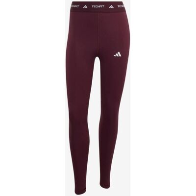 Malla larga adidas 7/8 Techfit rojo vino mujer - L Malla larga adidas 7/8 Techfit rojo vino mujer - L