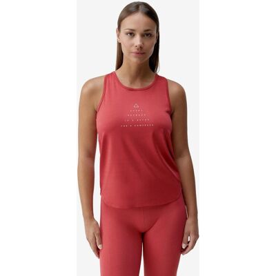 Camiseta Born Living Yoga Aiku manga corta rojo mujer - S Camiseta Born Living Yoga Aiku manga corta rojo mujer - S