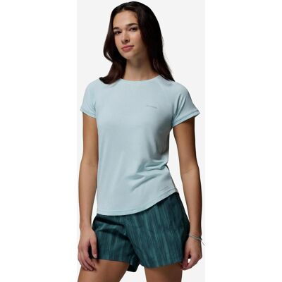 Camiseta Columbia Bogata Bay manga corta azul celeste mujer - M Camiseta Columbia Bogata Bay manga corta azul celeste mujer - M