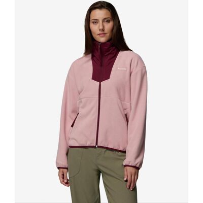 Forro polar Columbia Sequoia Grove Full Zip Fleece rosa violeta mujer - L Forro polar Columbia Sequoia Grove Full Zip Fleece rosa violeta mujer - L