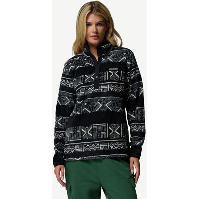 Forro polar Columbia Benton Springs Printed Half Zip negro blanco mujer - XS Forro polar Columbia Benton Springs Printed Half Zip negro blanco mujer - XS