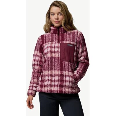 Forro polar Columbia West Bend Quarter Zip II violeta blanco mujer - XS Forro polar Columbia West Bend Quarter Zip II violeta blanco mujer - XS