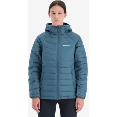 Chaqueta con capucha Columbia Powder Lite II azul verdoso mujer - XL Chaqueta con capucha Columbia Powder Lite II azul verdoso mujer - XL