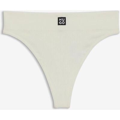 Tanga HUGO Seamless blanco puro - XL Tanga HUGO Seamless blanco puro - XL