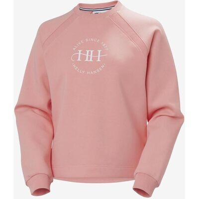 Sudadera Helly Hansen Capri rosa pastel mujer - M Sudadera Helly Hansen Capri rosa pastel mujer - M