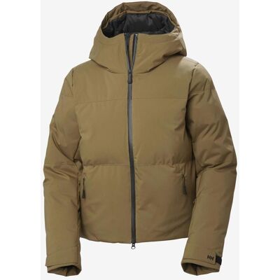 Chaqueta con capucha Helly Hansen Nora Short Puffy Ski Free verde caña mujer - XL Chaqueta con capucha Helly Hansen Nora Short Puffy Ski Free verde caña mujer - XL
