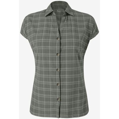 Camisa Montura Calla 2 manga corta verde cromo mujer - XS Camisa Montura Calla 2 manga corta verde cromo mujer - XS