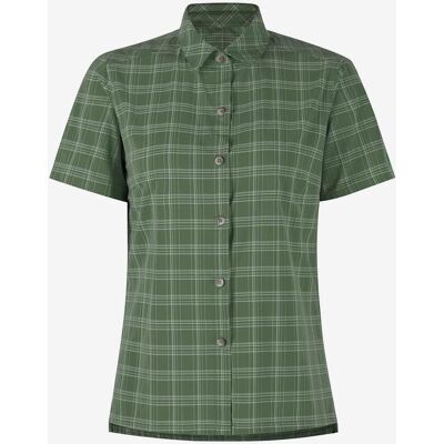 Camisa Montura Dolomiti manga corta verde bosque mujer - S Camisa Montura Dolomiti manga corta verde bosque mujer - S