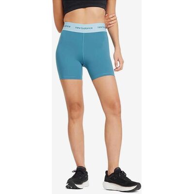 Leggings Cortos New Balance Sleek 5 Pulgadas Azul - Leggings Leggings Cortos New Balance Sleek 5 Pulgadas Azul - Leggings