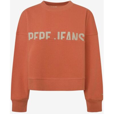 Sudadera Pepe Jeans Gayle naranja mujer - XS Sudadera Pepe Jeans Gayle naranja mujer - XS