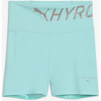 Malla corta Puma x HYROX PWRMode 4" azul agua mujer - S Malla corta Puma x HYROX PWRMode 4" azul agua mujer - S