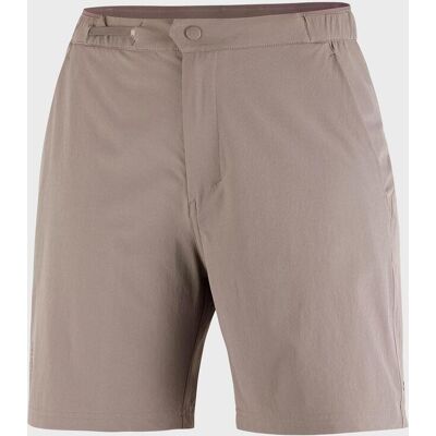 Pantalón corto Salomon Wayfarer 2.0 beige grisáceo mujer - L Pantalón corto Salomon Wayfarer 2.0 beige grisáceo mujer - L