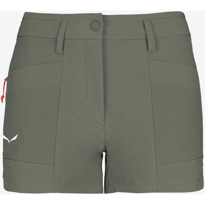Pantalón corto Salewa Puez DST Cargo verde pálido mujer - 40 Pantalón corto Salewa Puez DST Cargo verde pálido mujer - 40