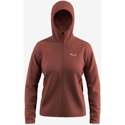 Chaqueta con capucha Salewa Puez Rocca marrón cobrizo mujer - 34 Chaqueta con capucha Salewa Puez Rocca marrón cobrizo mujer - 34