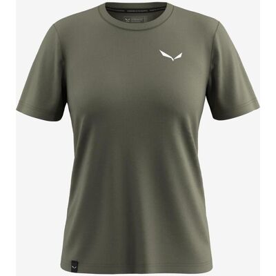 Camiseta Salewa Eagle Vocab manga corta verde cromo mujer - 40 Camiseta Salewa Eagle Vocab manga corta verde cromo mujer - 40