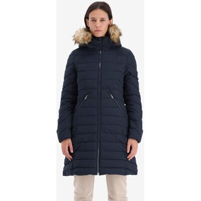 Chaqueta con capucha Superdry Fuji Faux Fur azul marino mujer - XS Chaqueta con capucha Superdry Fuji Faux Fur azul marino mujer - XS