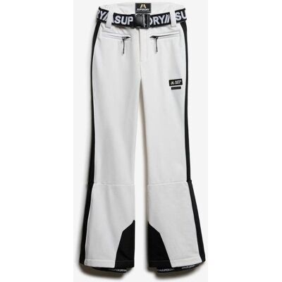 Pantalón largo Superdry Luxe Ski blanco negro mujer - L Pantalón largo Superdry Luxe Ski blanco negro mujer - L