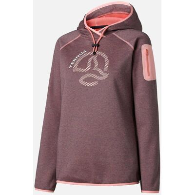 Sudadera con capucha Ternua Fox Point lila rosa mujer - S Sudadera con capucha Ternua Fox Point lila rosa mujer - S