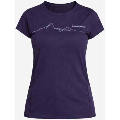 Camiseta Trangoworld Biella manga corta lila mujer - L Camiseta Trangoworld Biella manga corta lila mujer - L