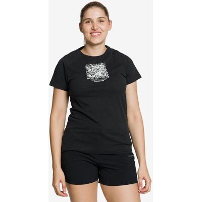 Camiseta Trangoworld Cobden manga corta negro mujer - XL Camiseta Trangoworld Cobden manga corta negro mujer - XL