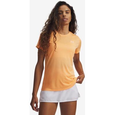 Camiseta Under Armour Tech Solid manga corta naranja pastel mujer - L Camiseta Under Armour Tech Solid manga corta naranja pastel mujer - L