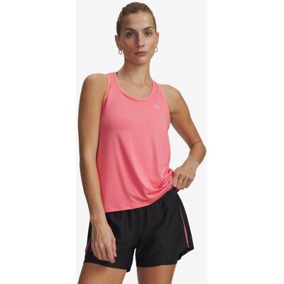 Camiseta Under Armour Tech Knockout sin mangas rosa claro mujer - S Camiseta Under Armour Tech Knockout sin mangas rosa claro mujer - S