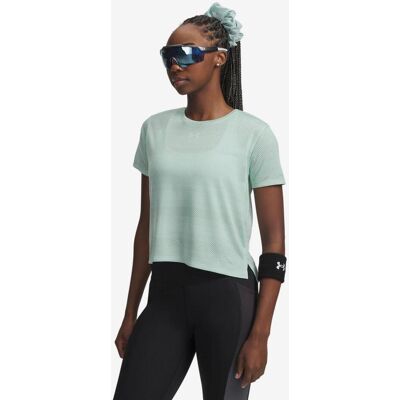 Camiseta Under Armour Velociti manga corta azul pastel mujer - S Camiseta Under Armour Velociti manga corta azul pastel mujer - S