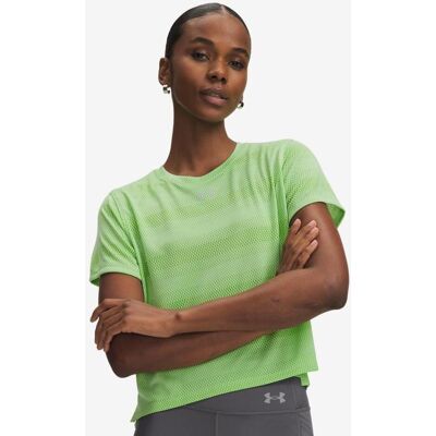 Camiseta Under Armour Velociti manga corta verde mujer - M Camiseta Under Armour Velociti manga corta verde mujer - M