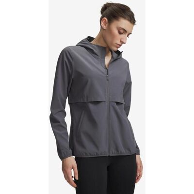 Chaqueta fina con capucha Under Armour Velociti Storm gris oscuro mujer - XS Chaqueta fina con capucha Under Armour Velociti Storm gris oscuro mujer - XS