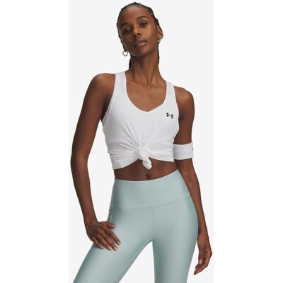 Camiseta Under Armour Tech Mesh Racer sin mangas blanco mujer - L Camiseta Under Armour Tech Mesh Racer sin mangas blanco mujer - L