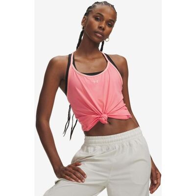 Camiseta Under Armour Vanish Racerback sin mangas rosa pastel mujer - XS Camiseta Under Armour Vanish Racerback sin mangas rosa pastel mujer - XS