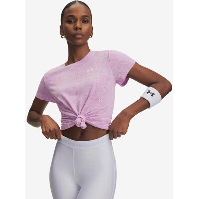 Camiseta Under Armour Tech Pixelate manga corta rosa pastel mujer - L Camiseta Under Armour Tech Pixelate manga corta rosa pastel mujer - L