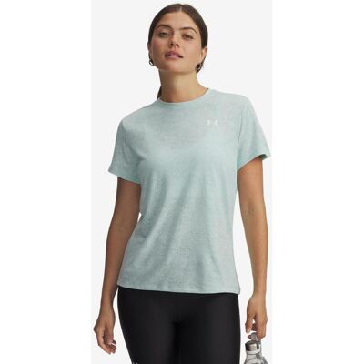 Camiseta Under Armour Tech Pixelate manga corta azul pastel mujer - S Camiseta Under Armour Tech Pixelate manga corta azul pastel mujer - S