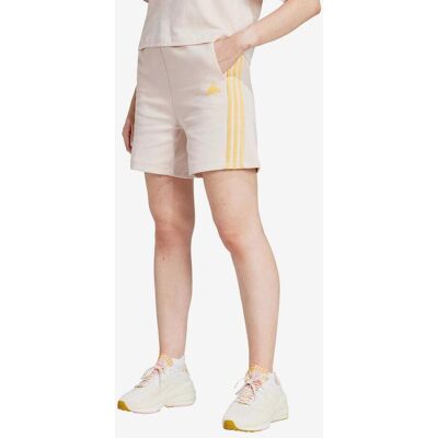 Pantalón corto adidas Future Icons 3 bandas rosa claro naranja mujer - XS Pantalón corto adidas Future Icons 3 bandas rosa claro naranja mujer - XS