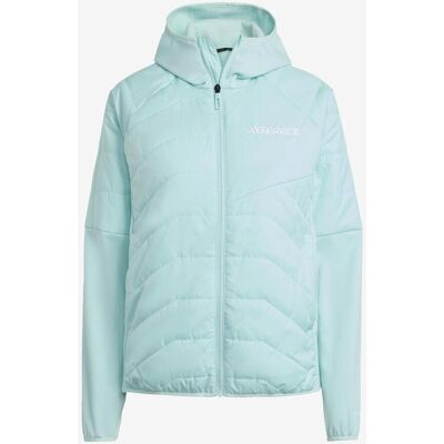 Chaqueta con capucha adidas Terrex Multi CLIMAWARM azul claro mujer - M Chaqueta con capucha adidas Terrex Multi CLIMAWARM azul claro mujer - M