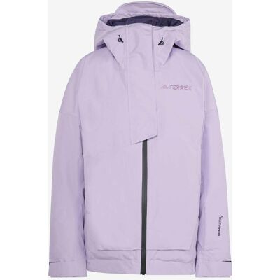 Chaqueta con capucha adidas Terrex Xploric violeta mujer - XS Chaqueta con capucha adidas Terrex Xploric violeta mujer - XS