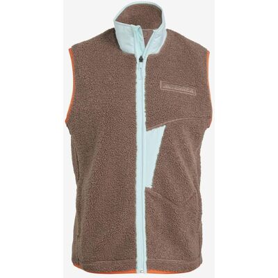 Forro Polar adidas Terrex Xploric High Pile Fleece marrón azul mujer - M Forro Polar adidas Terrex Xploric High Pile Fleece marrón azul mujer - M