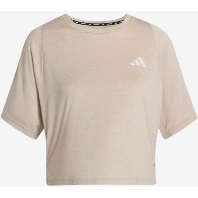 Camiseta adidas adi365 Soft Touch manga corta beige mujer - XL Camiseta adidas adi365 Soft Touch manga corta beige mujer - XL