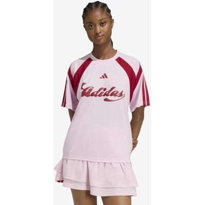 Camiseta adidas House Of Tiro manga corta rosa mujer - S Camiseta adidas House Of Tiro manga corta rosa mujer - S